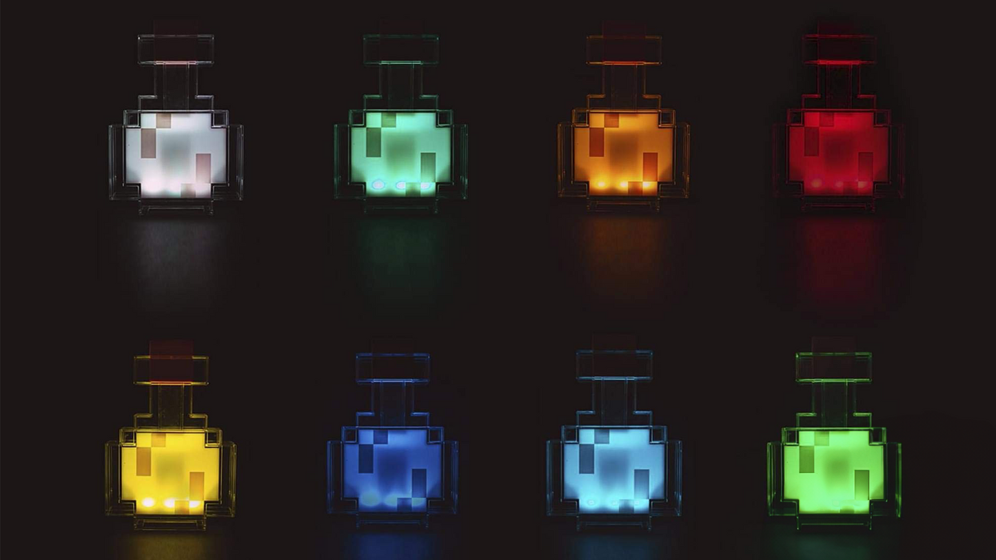 Minecraft Potion Bottle Led Lamp