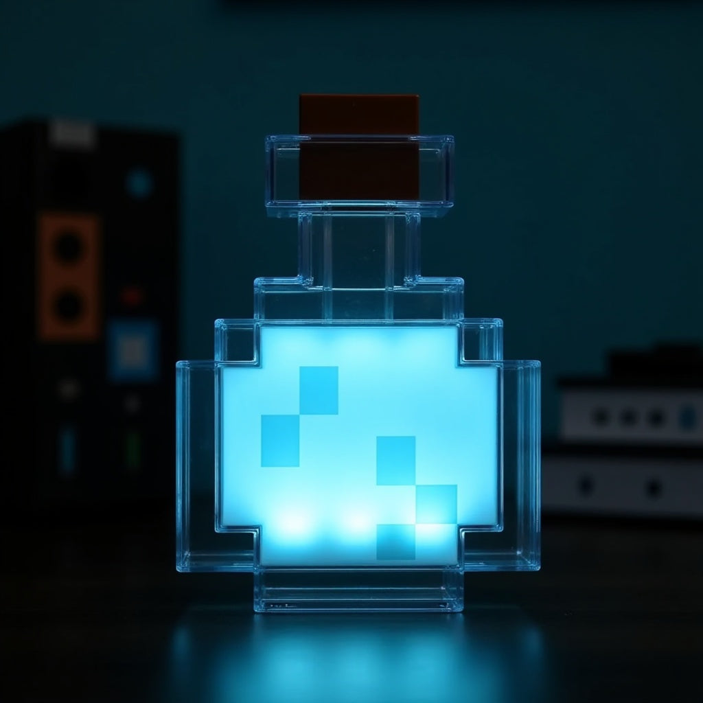 Minecraft Potion Bottle Led Lamp